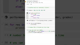 Python built-in functions filter