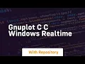 gnuplot c c windows realtime