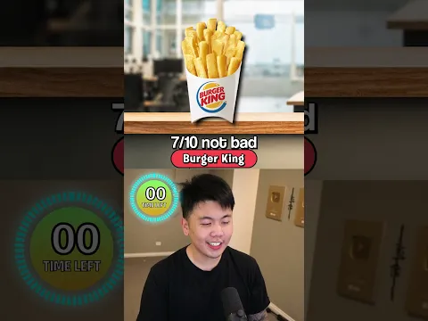 Guess the FAST FOOD From The FRIES?