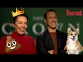 Should ve had a poo Olivia Colman Tobias Menzies talk The Crown and SO much more