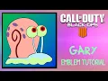 BLACK OPS 4 GARY SPONGEBOB EMBLEM TUTORIAL