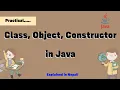 Class Object and Constructor Explained Practically in Java Nepali Advanced Java