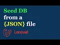 Laravel Seed Database from JSON File
