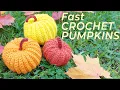 Quick and easy crochet pumpkin