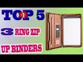 Top 5 Best 3 Ring Zip Up Binders in 2020 Review