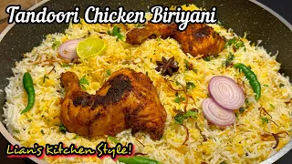 tandoori chicken biryani recipe smoky restaurant style easy home method