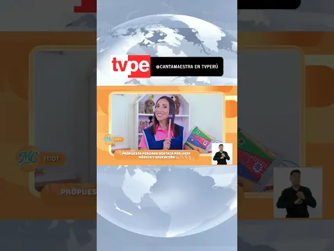 #CantaMaestra en #tvperú 🥰🙏✨