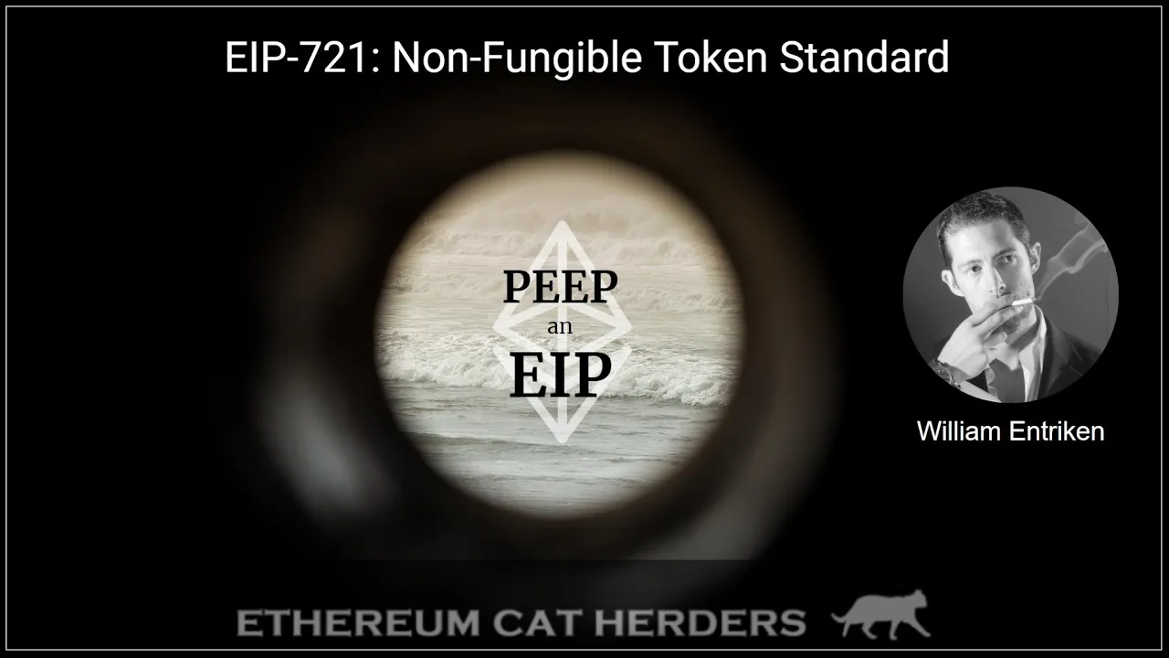 PEEPanEIP#58: EIP-721: Non-Fungible Token Standard with William Entriken
