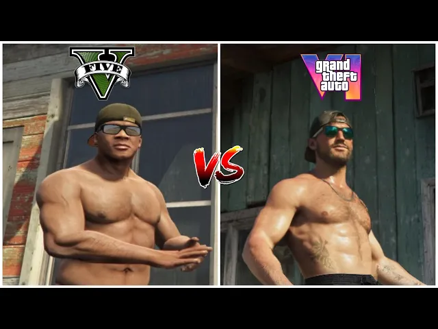 GTA 6 VS GTA 5 GRAPHICS AND DETAILS COMPARISON