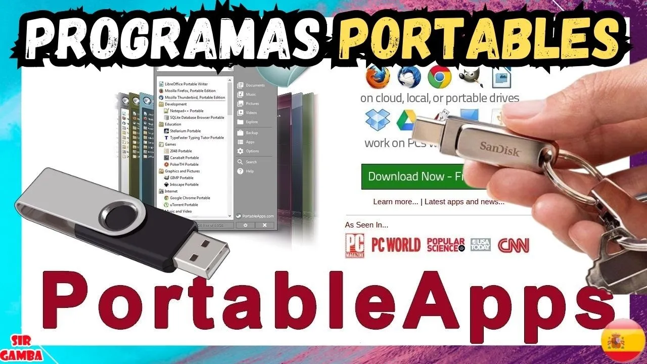 Cómo Crear Programas Portables con PortableApps en USB