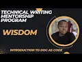Introduction to doc as code