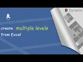 Create multiple levels in Revit using Dynamo