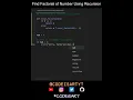 Find Factorial of Number Using Recursion in Python Python Examples Python Coding Tutorial