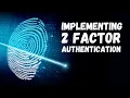 Demo of Implementing 2 Factor Authentication for a Google account