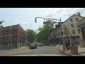 Driving Through Downtown Trenton New Jersey - 4K Tour