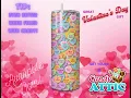 Valentines Heart Candy Skinny Tumbler - Video 2 of 1