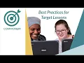 Best Practices for CommonLit Target Lessons