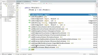 Java Swing JTextField ActionListener
