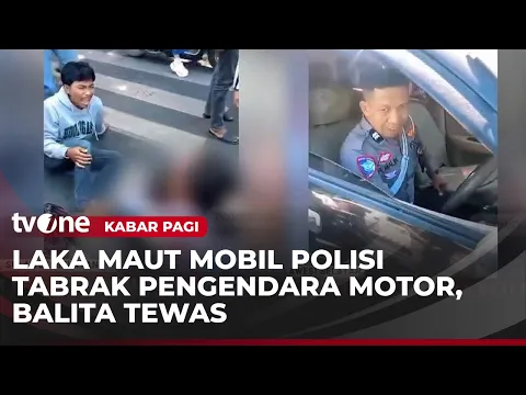 Mobil Polisi Tabrak Pengendara Motor, Balita 4 Tahun Tewas