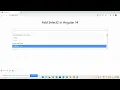 Select2 working demo in Angular 14 Application