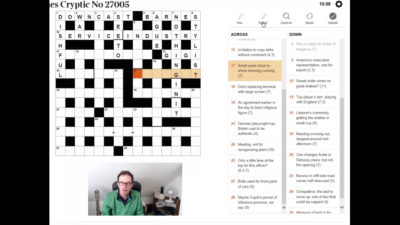 Beginner video:  How to solve The Times crossword: 6 April 2018