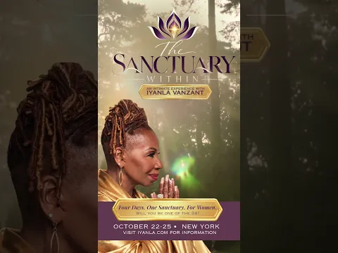 🚨SOLD OUT: An Intimate Experience with Iyanla Vanzant, iyanla.click/24women #iyanlavanzant