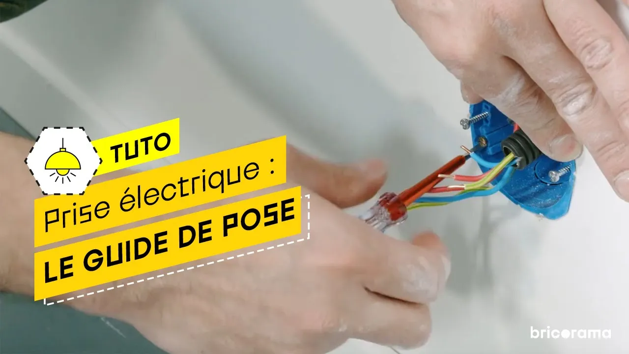Installer une prise électrique encastrable