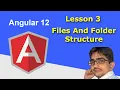 Lesson 3 Angular 12 Files and Folder Structure Hindi