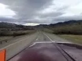 Climbing the Continental Divide West Bound I-90 Montana