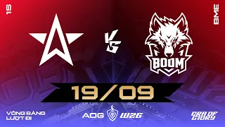 BOOM ESPORTS VS ONE STAR ESPORTS | VÒNG BẢNG - LƯỢT ĐI | ĐẤU TRƯỜNG DANH VỌNG MÙA ĐÔNG 2026