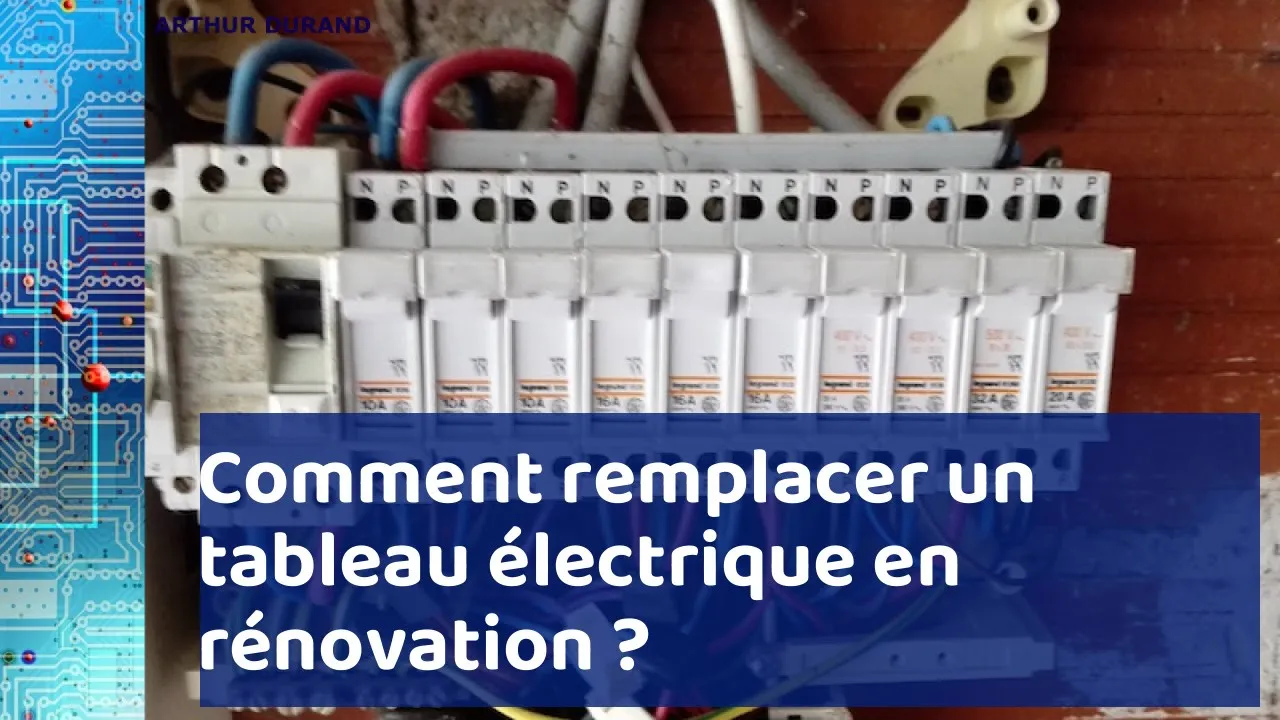 Remplacer un tableau électrique lors d'une rénovation