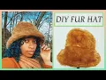 DIY Cozy Fur Bucket Hat How to Make a Fur Hat