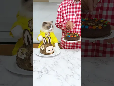 Video Thumbnail: Labubu cake makeover! #thatlittlepuff #labubu