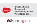 How to create a Static Resource in Salesforce use in Visualforce page