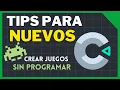 TRUCOS para CREAR JUEGOS facilmente en contruct3 crear juegos Sin programar