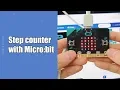 Simple Step Counter with Microbit