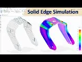 Solid Edge Simulation FEA Tutorials Linear Static Analysis Simulate Stress on a Sheet Metal
