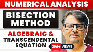 Bisection Method Numerical Methods Solution of Algebraic Transcendental Equation