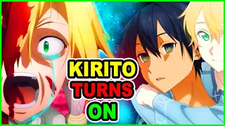 Download Kirito Turns On Kirito Glows Golden | SAO Alicization War of Underworld Episode 17 MP3