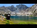 Puff the magic dragon with lyrics