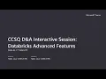 Databricks Jobs and Debugging