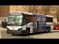 Front POV CoachUSA Rockland Coaches Route 9A GWB to New City onboard a 2019 MCI D4500CT