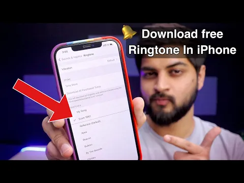 Download MP3 How to download free ringtone in iphone without computer (hindi) | ios 14 | Mohit Balani