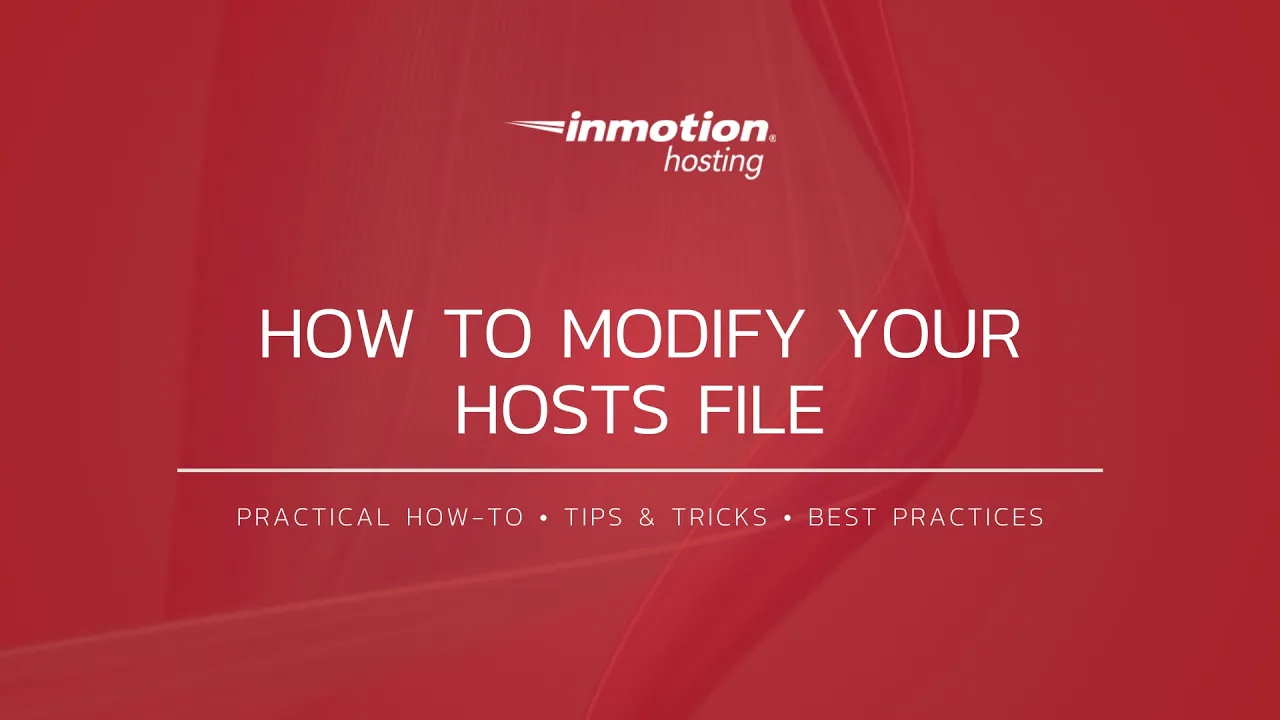 How to Modify Your Hosts File in Windows