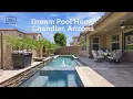 Echelon at Ocotillo Home Tour Chandler AZ Private Pool Main Floor Primary
