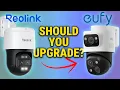 Best PoE Tracking Security Camera for Home Comparison of PTZ Eufy S4 Max vs Reolink TrackMix PoE