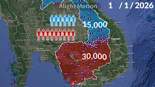Cambodia vs Laos using Google Earth Only Fiction