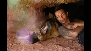 24 HOURS IN WILD| ESCAPE WITH MOWGLI!!!