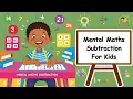 Mental Maths Subtraction For Kids Maths Tips