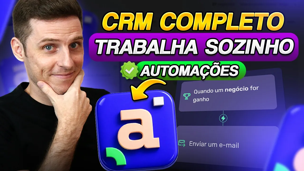 Este CRM Trabalha Sozinho enquanto você vende! Automações do Agendor CRM!